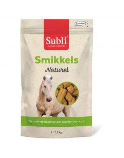 Subli Smikkels - Paardensnack - Naturel 1.5 kg