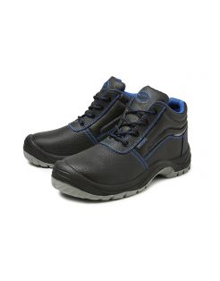 4work 4w16 Veiligheidsschoen S3 - Werkschoenen - Zwart Blauw Grijs Hoog 42