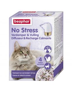 Beaphar No Stress Verdamper Met Vulling Kat - Anti stressmiddel - 30 ml