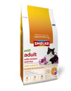 Smolke Cat Adult Kip&Lam&Vis - Kattenvoer