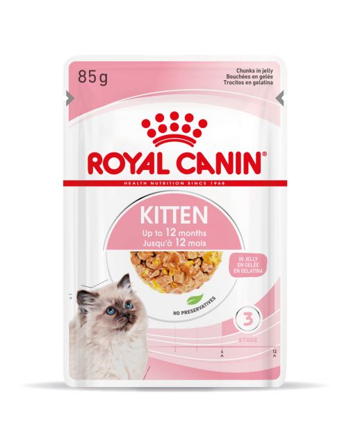 Royal Canin Kitten In Jelly - Kitten-Kattenvoer - 12x85 g