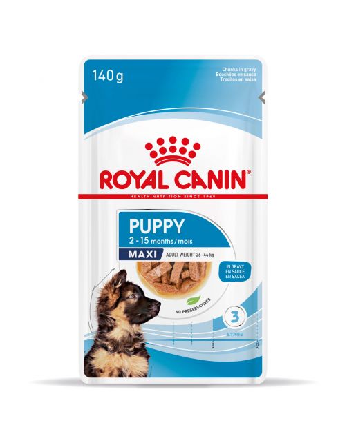 Royal Canin Maxi Natvoer - Puppy-Hondenvoer - 10x140 g