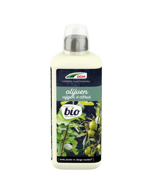 Dcm Meststof Vloeibaar Olijven & Vijgen - Siertuinmeststoffen - 800 ml Bio