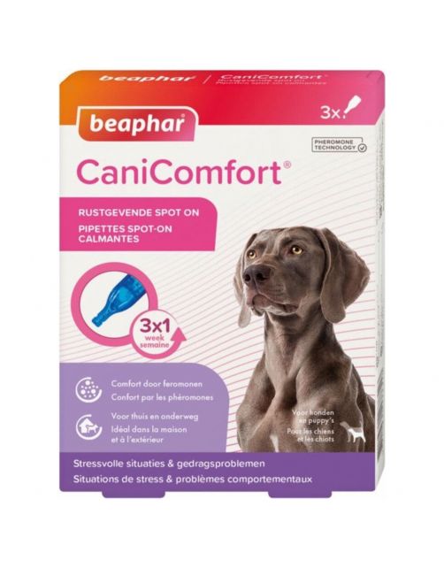 Beaphar Canicomfort Spot On - Anti stressmiddel -