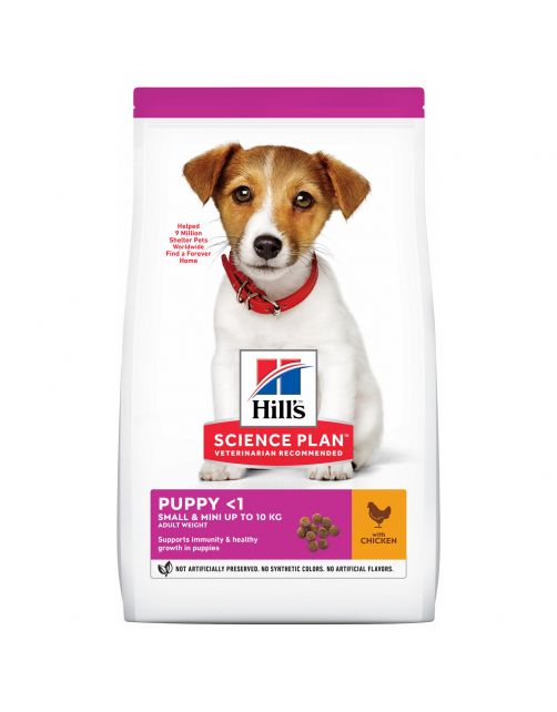 Hill's Canine Puppy Small & Mini - Hondenvoer - Kip 3 kg