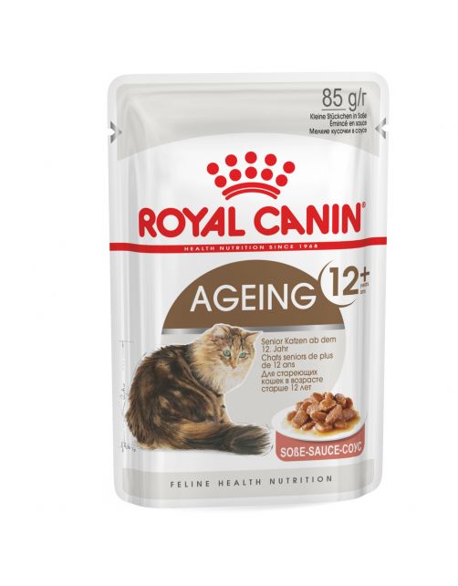 Royal Canin Ageing +12 - In Gravy - Kattenvoer - 12x85 g