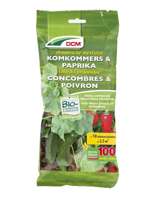 Dcm Meststof Komkommer Paprika - Moestuinmeststoffen - 2.5 m2 200 g (Mg)