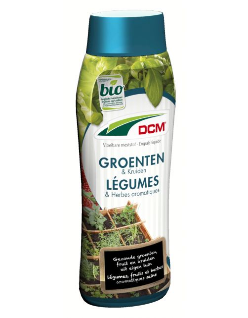 Dcm Meststof Vloeibaar Groenten - Moestuinmeststoffen - 800 ml Bio