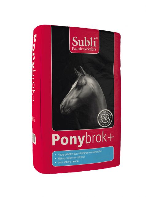 Subli Ponybrok Plus - Paardenvoer - 20 kg