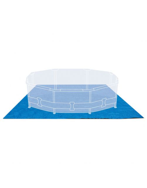 Intex Grondzeil Zwembaden - Grondzeilen - 472x472 cm Blauw