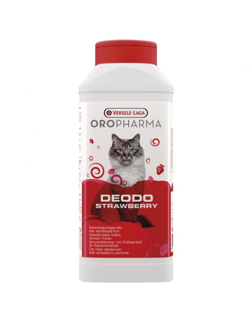 Versele-Laga Oropharma Deodo Geurverdrijver - Kattenbakreinigingsmiddelen - 750 g Aarbeiengeur