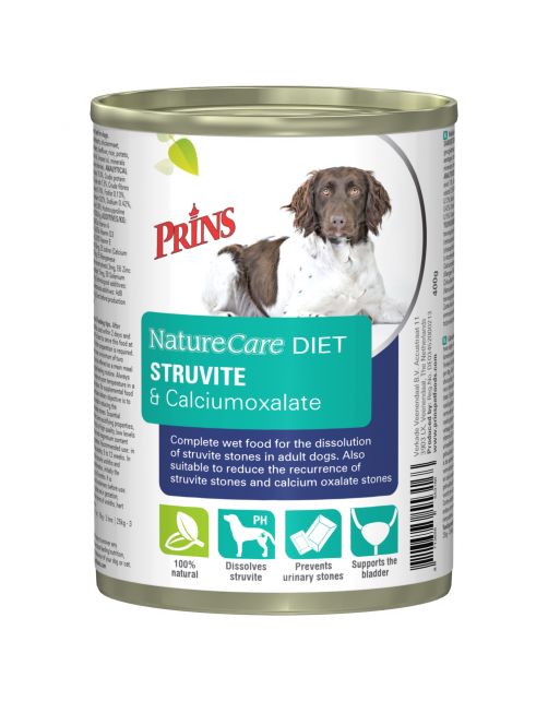 Prins Naturecare Diet Dog Struvite - Hondenvoer - 400 g