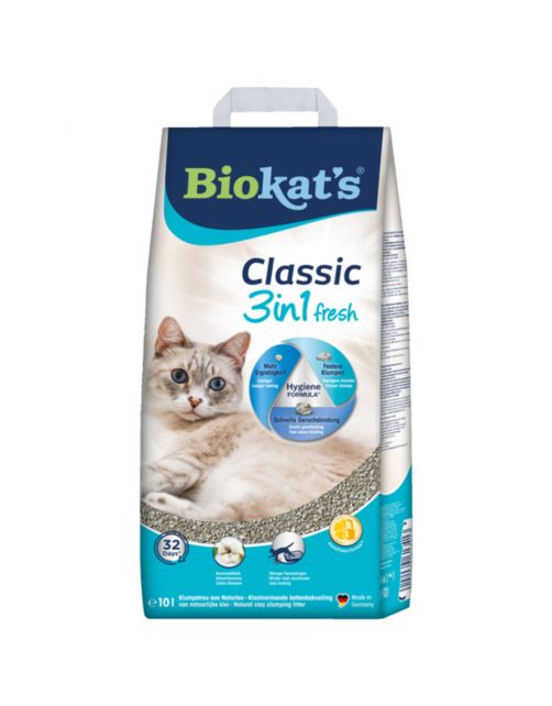 Biokat's Classic Fresh Cotton Blossom - Kattenbakvulling - 10 l