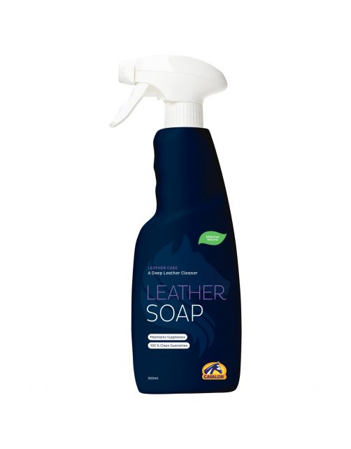 Cavalor Leather Soap Bus Met Spray - Paardenverzorging - 500 ml