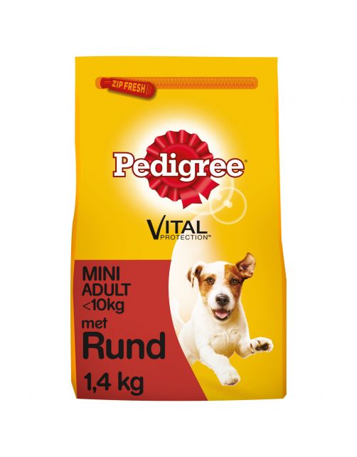 Pedigree Adult Mini Menu - Hondenvoer - Rund 1.4 kg