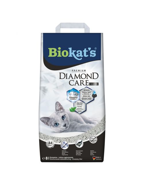 Biokat's Diamond Care Classic - Kattenbakvulling - 8 l