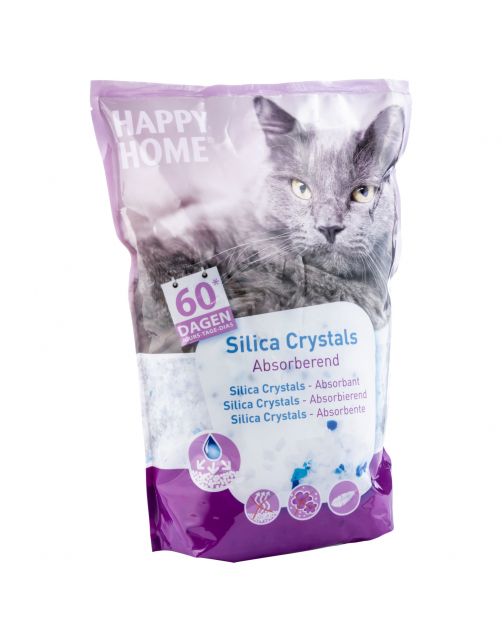 Happy Home Silica Crystals - Kattenbakvulling - 7 l