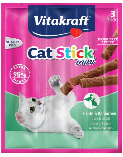 Vitakraft Cat-Stick Mini 3 stuks - Kattensnack