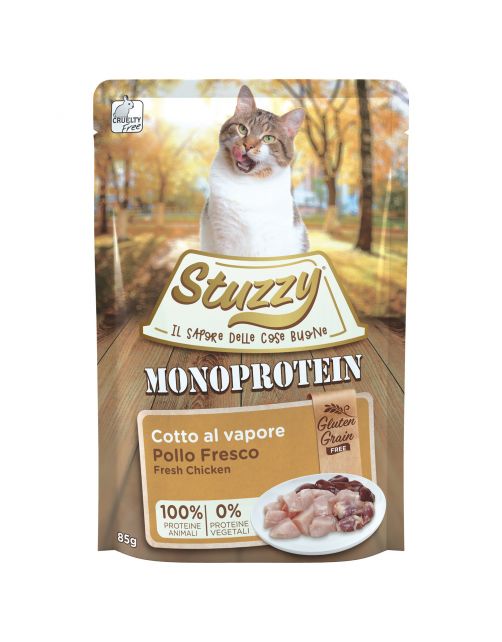 Stuzzy Cat No Grain Pouch 85 g - Kattenvoer