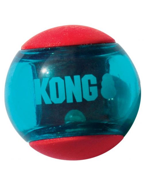Kong Squeezz Action Rood - Hondenspeelgoed