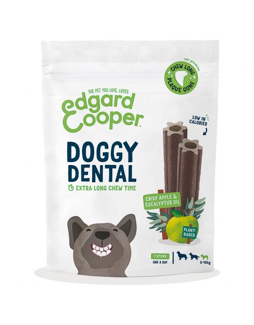 Edgard&Cooper Doggy Dental Appel - Hondensnacks