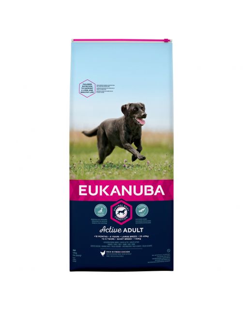 Eukanuba Active Adult Large Breed Kip - Hondenvoer