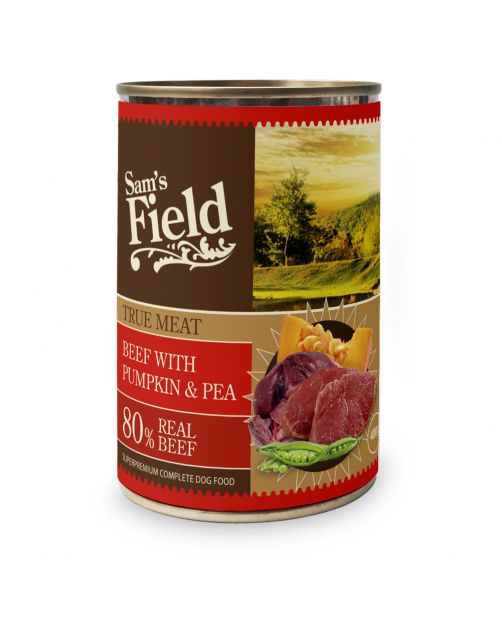 Sam's Field Blik True Meat 400 g - Hondenvoer