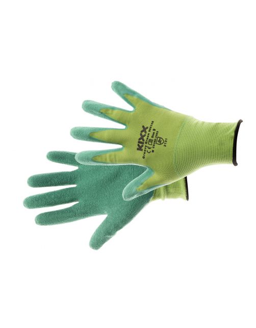 Kixx Tuinhandschoen Groovy Green Groen - Handschoenen