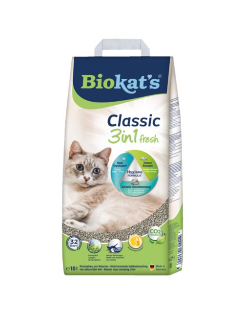 Biokat's Classic Fresh 3 In 1 - Kattenbakvulling