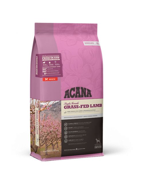 Acana Singles Grass-Fed Lamb Lam&Appel - Hondenvoer