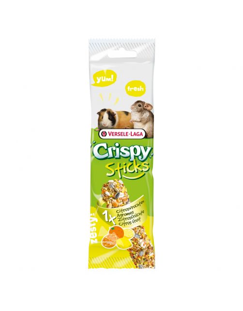Versele-Laga Crispy Sticks Cavia&Chinchilla Citrus - Knaagdiersnack