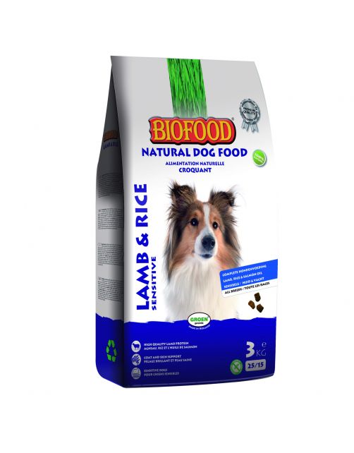 Biofood Hondenvoeding Lam&Rijst - Hondenvoer