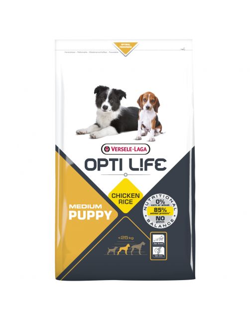 Opti Life Puppy Medium - Hondenvoer