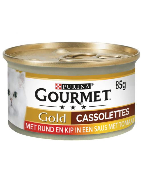 Gourmet Gold Cassolettes 85 g - Kattenvoer