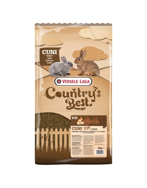 Versele-Laga Country`s Best Cuni Fit Pure - Konijnenkorrel - Konijnenvoer