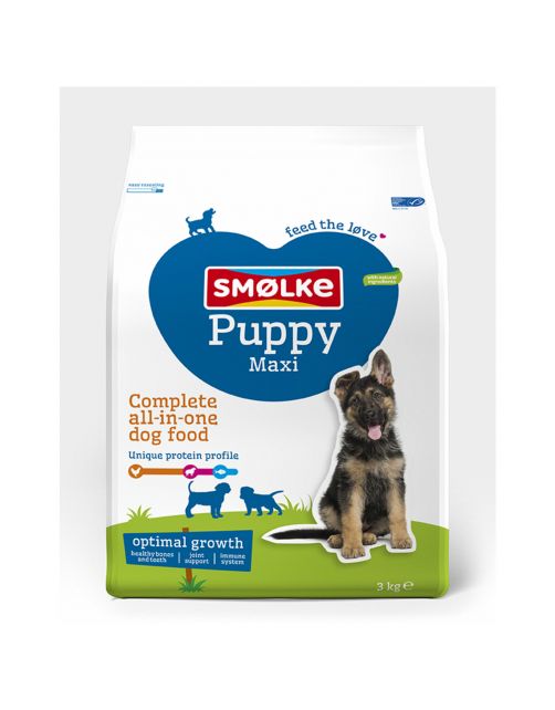 Smolke Puppy Maxi Kip&Lam&Vis - Hondenvoer