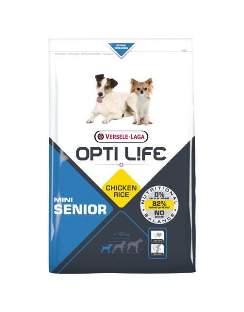 Opti Life Senior Mini - Hondenvoer