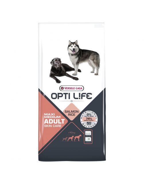 Opti Life Adult Skin Care Medium-Maxi - Hondenvoer