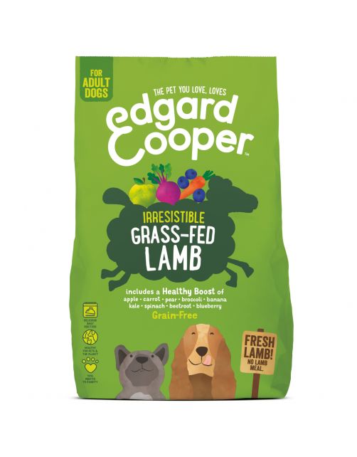 Edgard&Cooper Irresistible Grass-Fed Lamb Adult Lam&Appel&Wortel - Hondenvoer