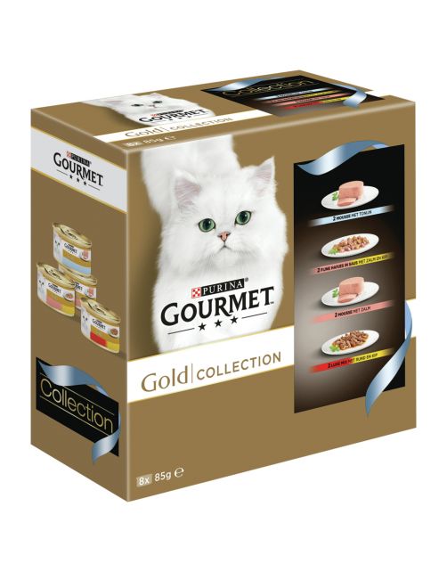 Gourmet Gold Multipack 8x85 g - Kattenvoer
