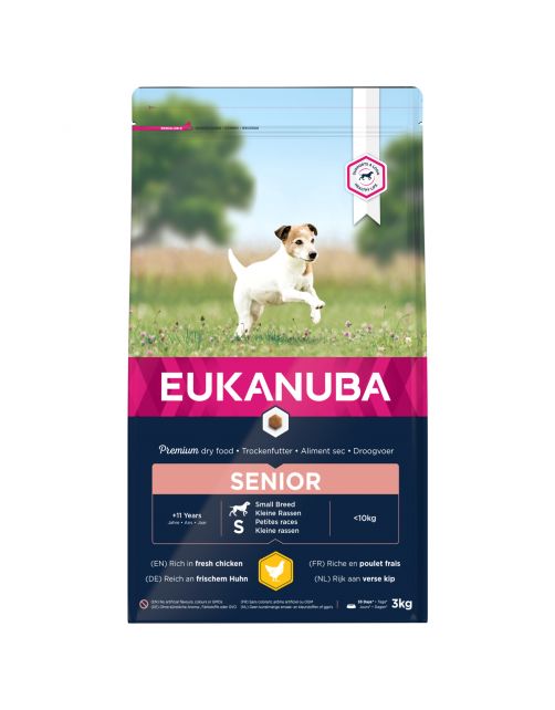 Eukanuba Caring Senior Small Breed Kip - Hondenvoer