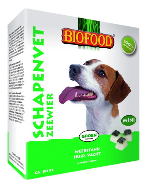 Biofood Schapenvet Mini 80 stuks - Hondensnacks
