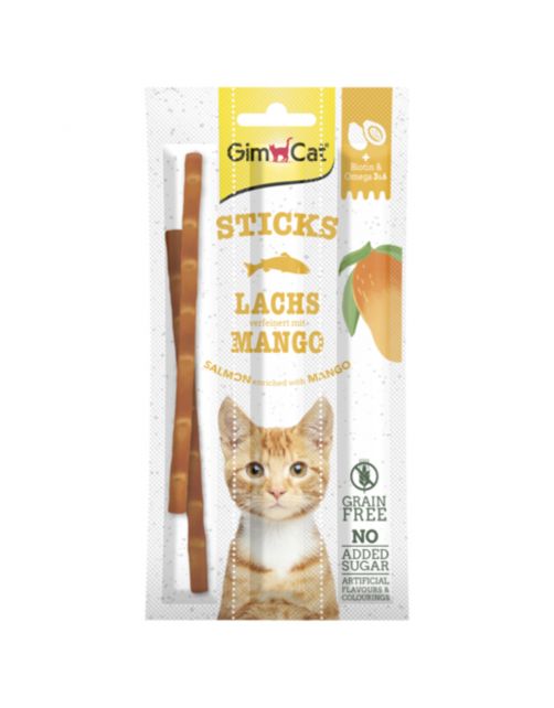 Gimcat Superfood Duo-Sticks 15 g - Kattensnack
