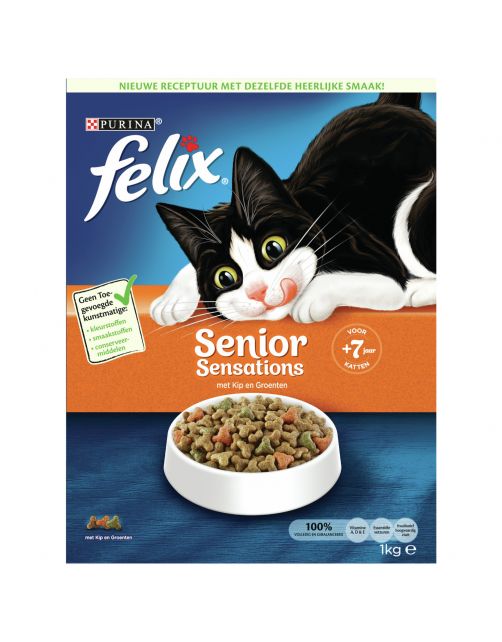 Felix Senior Sensations - Kattenvoer