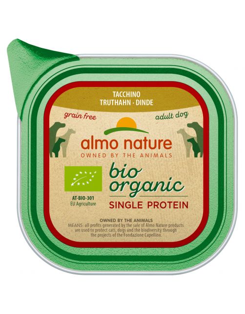 Almo Nature Alu Bio Organic Single Protein 150 g - Hondenvoer