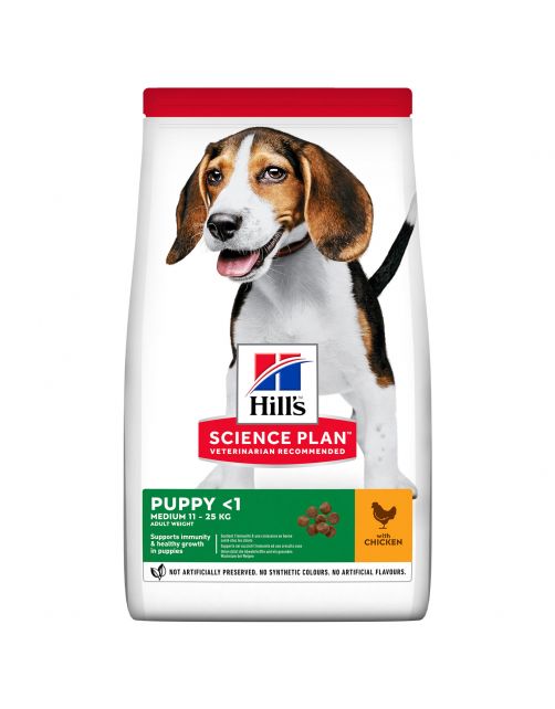 Hill's Canine Puppy Medium Kip - Hondenvoer