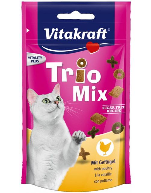 Vitakraft Trio Mix 60 g - Kattensnack