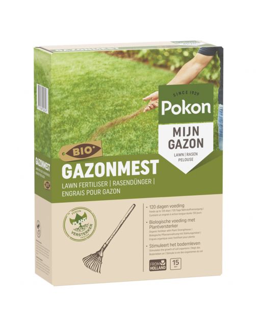 Pokon Bio Gazonmest - Gazonmeststoffen