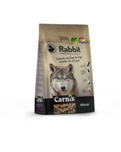 Carnis Droogvoeding Geperst Rabbit Regular - Hondenvoer - Konijn 2 kg
