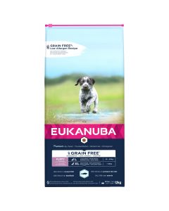 Eukanuba Pup & Junior Large Grain Free Zeevis - Puppy-Hondenvoer